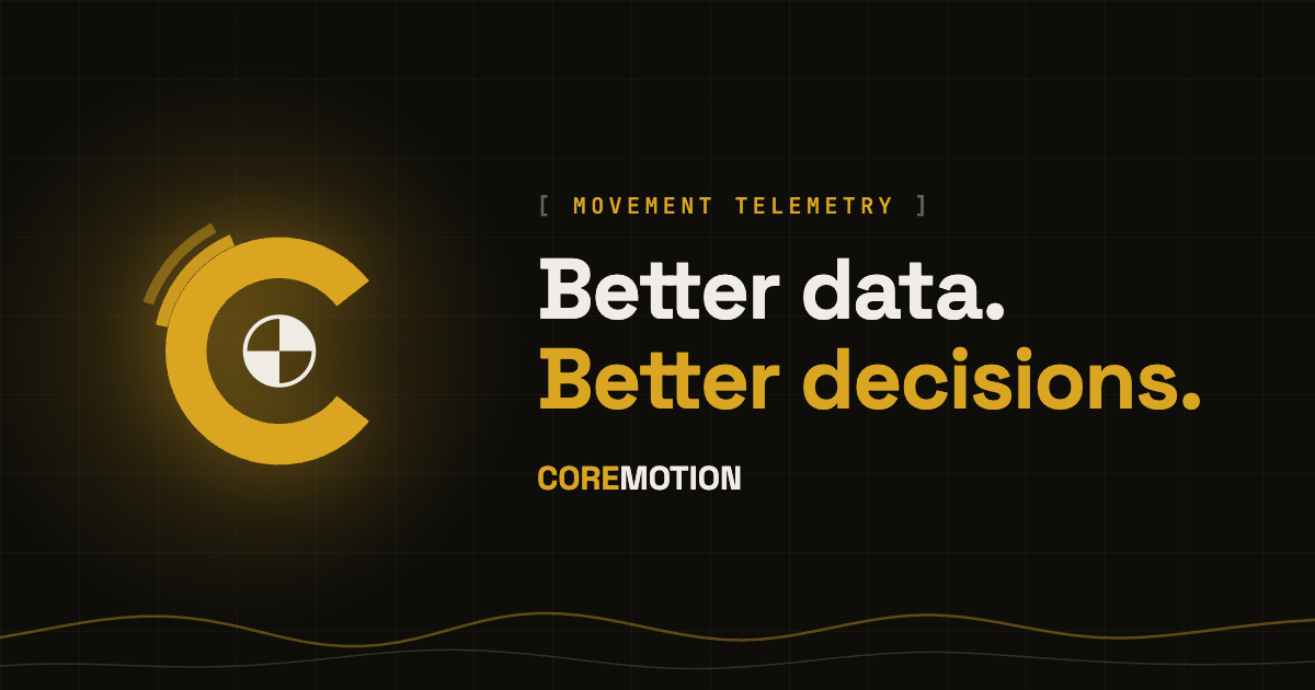 Coremotion CoreMotion | Objective Movement Assessment Wearable